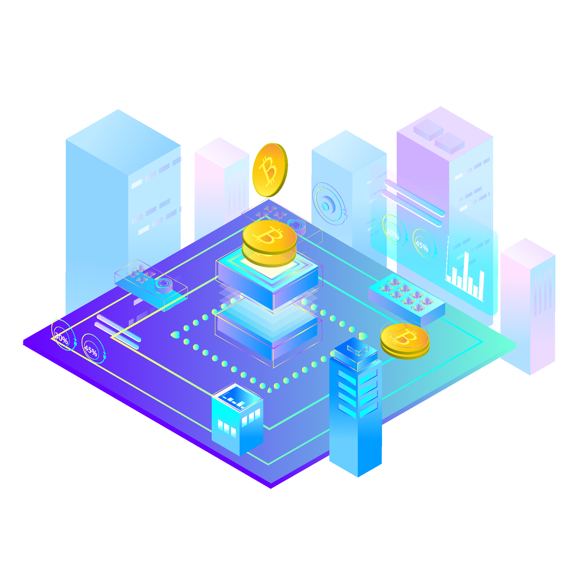 Krypto-Mining Farm